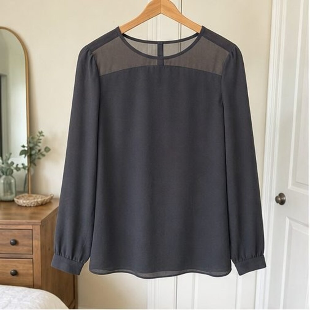 Navy Cami Blouse